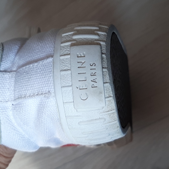 Celine white runners made in Spain 39 - Picture 3 of 12